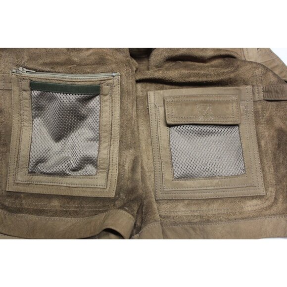 Orvis Bandera Safari Blazer Men’s Size 52 Suede Leather‎ Zambezi Jacket - Picture 9 of 12